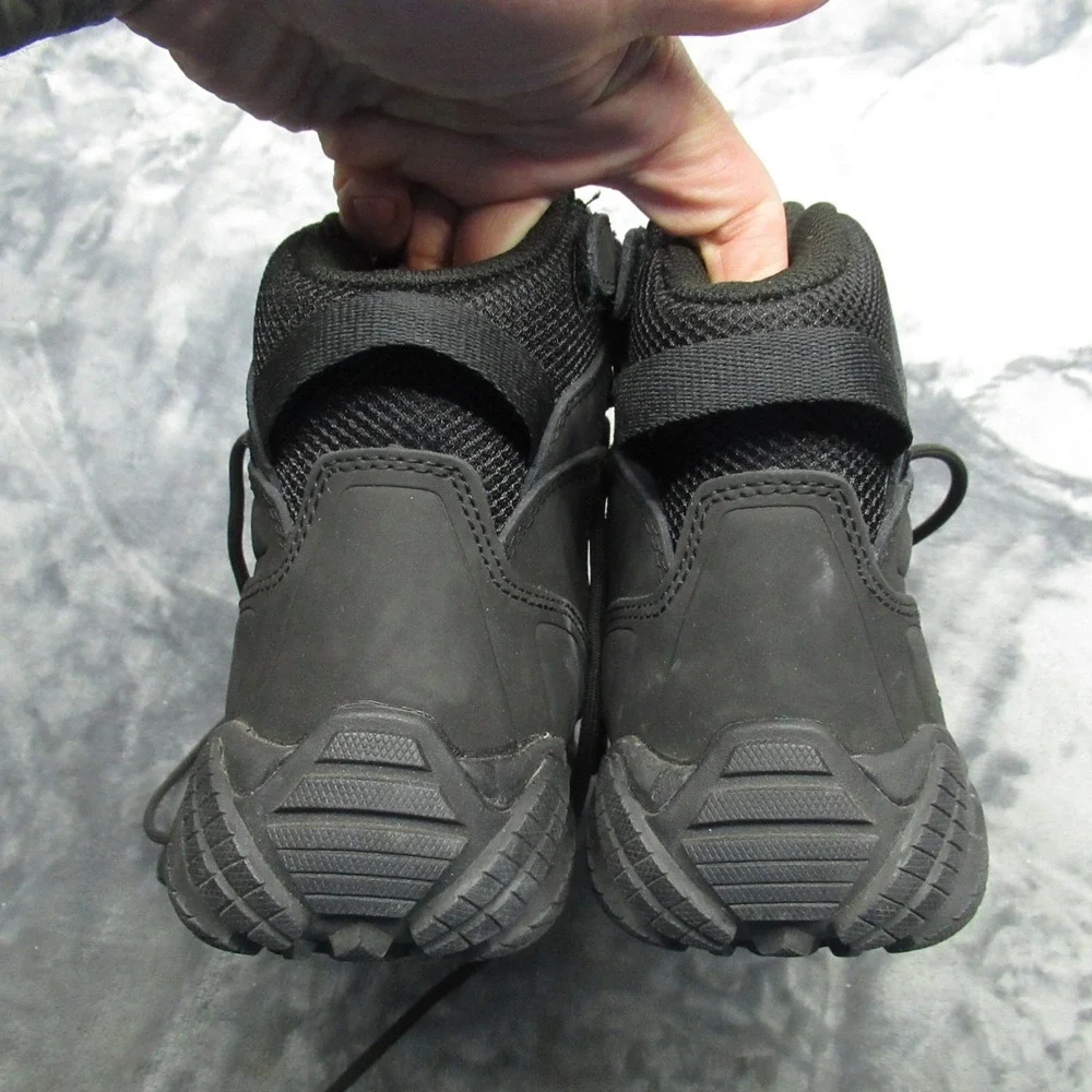 Thorogood Boots Unisex 6M‎ 8W Black Steel Toe 6